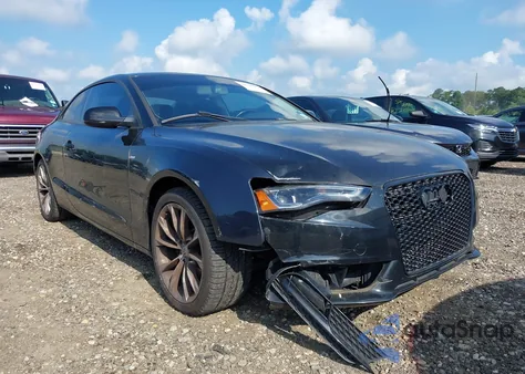 2014 Audi A5 2.0T Premium from USA, damaged, VIN WAULFAFR9EA067623